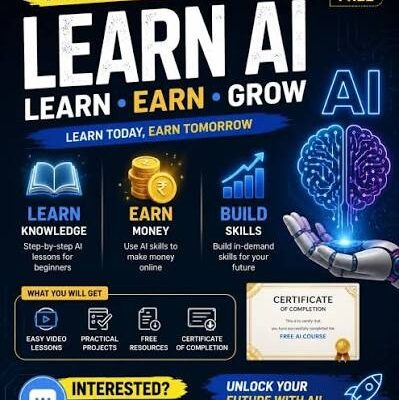 free AI courses with certificates